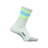 Feetures Elite Light Cushion Mini Crew Socks  -  Small / Mint Bounce