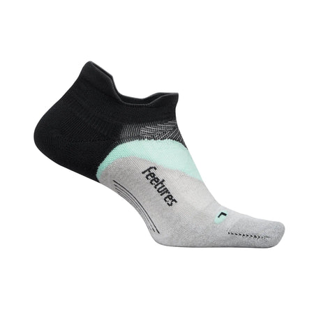 Feetures Elite Light Cushion No Show Tab Socks  -  Small / Mint Chip