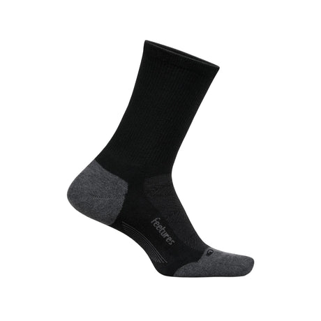 Feetures Elite Trail Max Cushion Mini Crew Socks  -  Medium / Black
