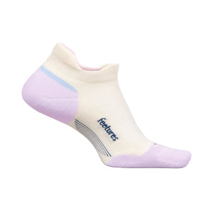 Feetures Elite Max Cushion No Show Tab Socks  -  Small / Lilac Breeze