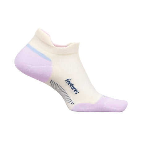 Feetures Elite Max Cushion No Show Tab Socks  -  Small / Lilac Breeze