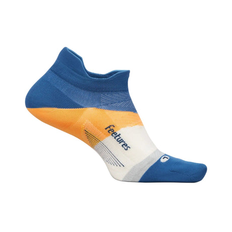 Feetures Elite Ultra Light No Show Tab Socks  -  Small / Rally Blue