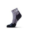 FITS Range Light Hiker Quarter Socks  -  Small / Charcoal