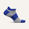 Feetures High Performance Max Cushion No Show Tab Socks  -  Small / Boost Blue