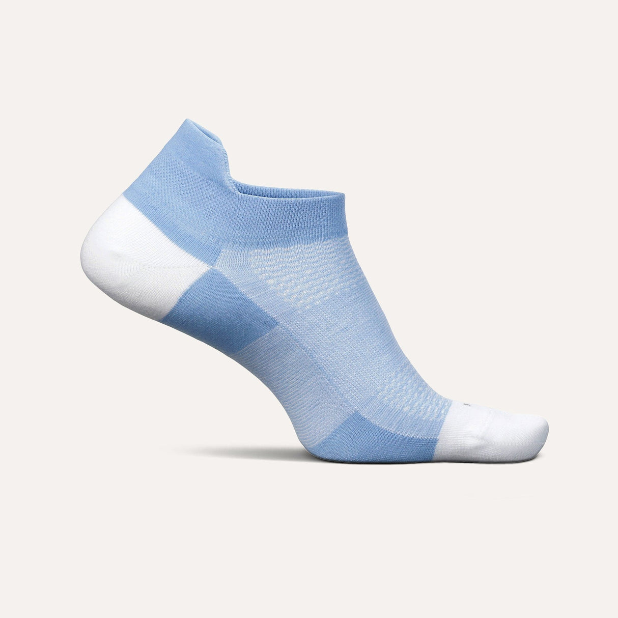 Feetures High Performance Ultra Light No Show Tab Socks  -  Small / Cornflower