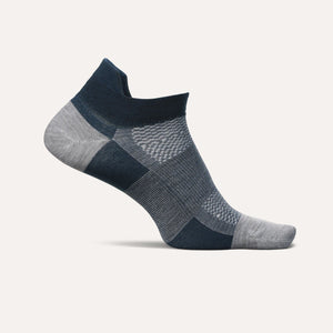Feetures High Performance Ultra Light No Show Tab Socks  -  Small / French Navy