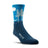 Farm to Feet Asheville Trail Light Cushion 3/4 Crew Socks  -  Small / Denim Blue