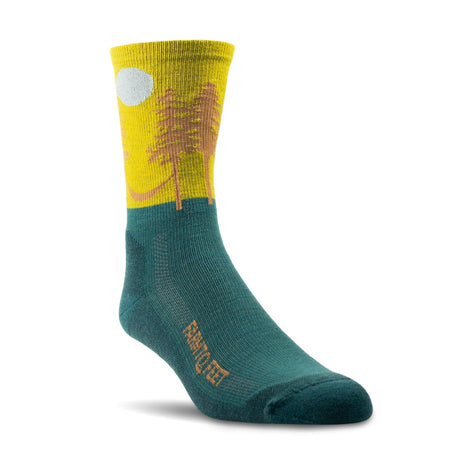Farm to Feet Asheville Trail Light Cushion 3/4 Crew Socks  -  Medium / Mediterranea