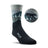 Farm to Feet Burbank Light Cushion 3/4 Crew Socks  -  Small / Black
