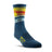Farm to Feet Cadillac Mountain Light Cushion 3/4 Crew Socks  -  Small / Denim Blue