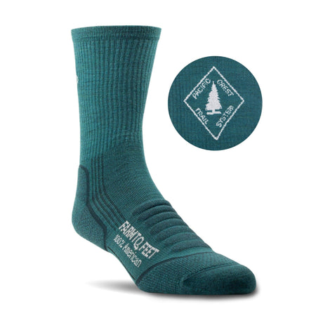 Farm to Feet Chester Light Targeted Cushion Hiking Socks  -  Medium / Mediterranea
