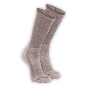 Fox River Mens Trail Pack Medium Weight Crew Hiking 2-Pack Socks  -  Medium / Taupe