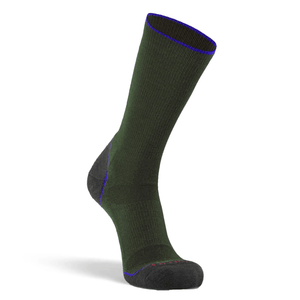 Fox River Basecamp 2.0 Lightweight Crew Socks  -  Medium / Olive/Charcoal