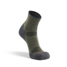Fox River Basecamp 2.0 Lightweight Quarter Crew Socks  -  Medium / Olive/Charcoal