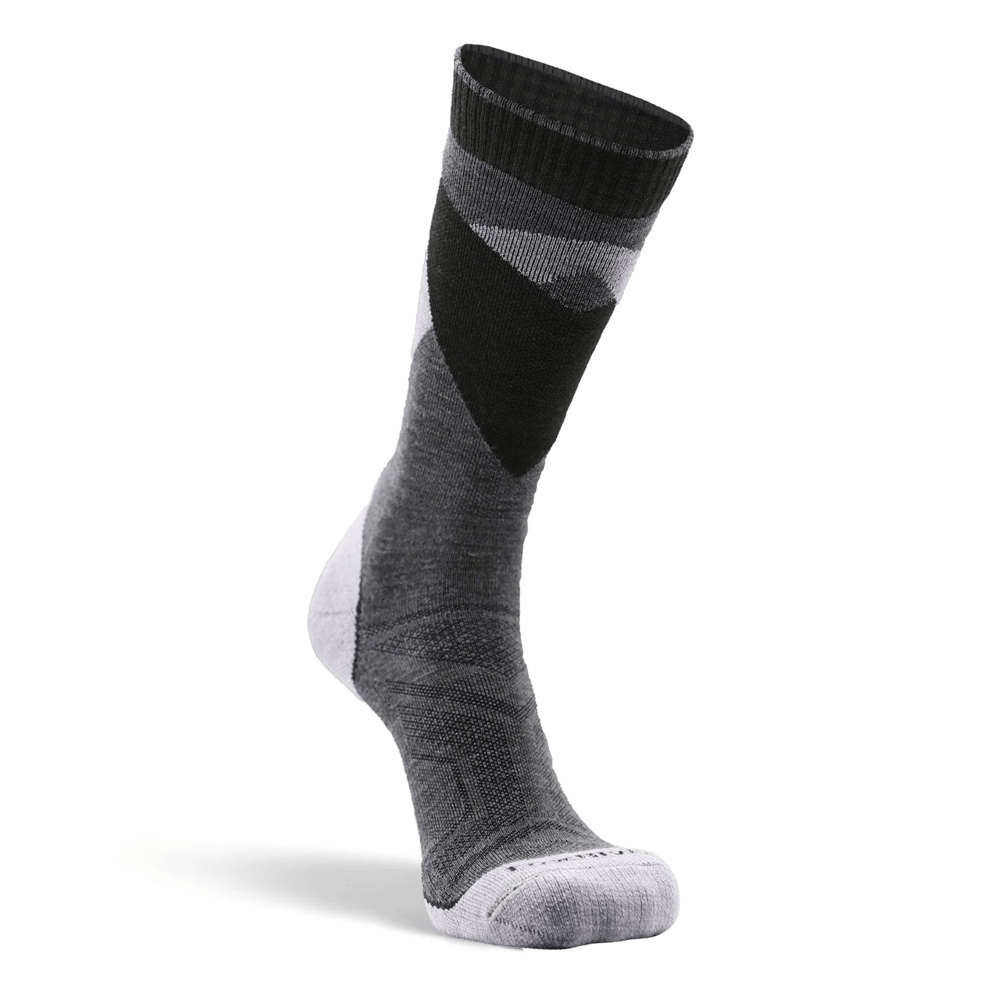 Fox River Mens Switchback Lightweight Crew Hiking Socks  -  Medium / Grey