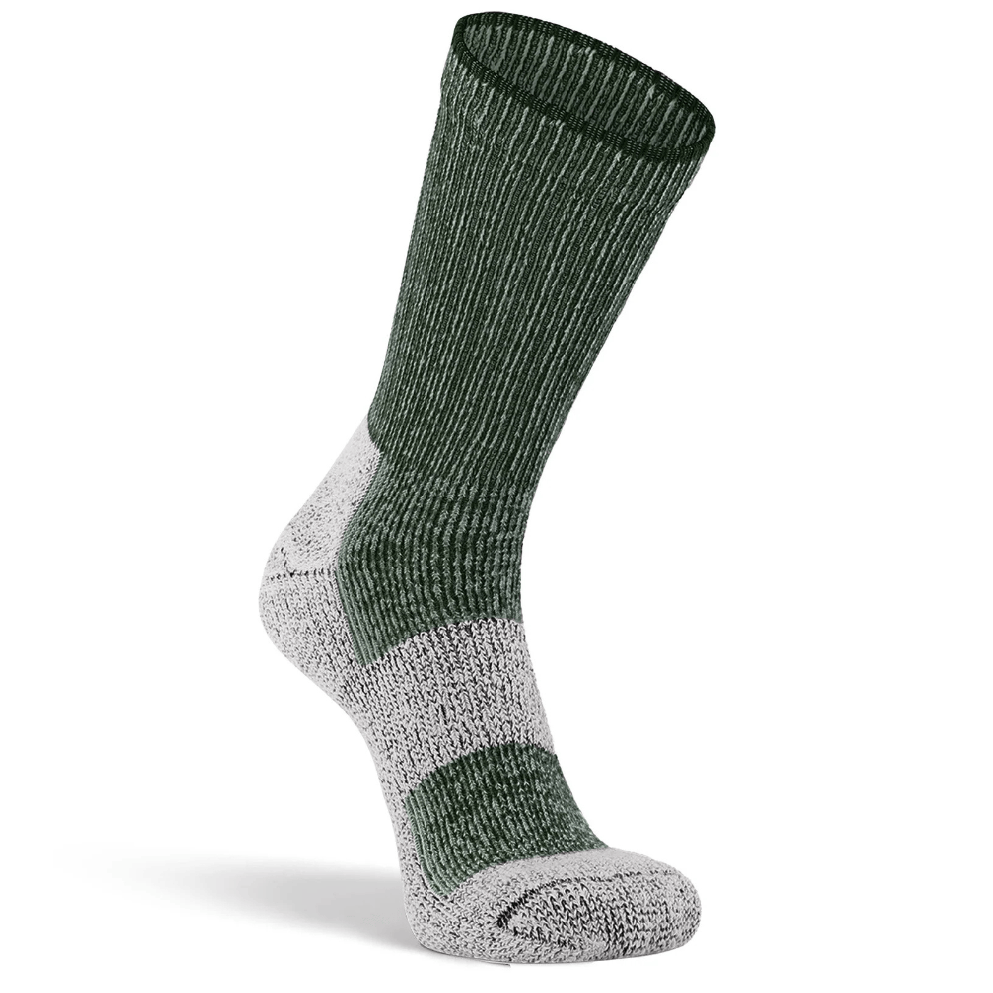 Fox River Wick Dry Euro Medium Weight Crew Hiking Socks  -  Medium / Olive