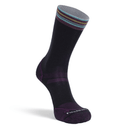 Fox River Womens Stripe Crew Hiking Socks  -  Small / Black
