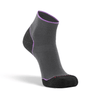 Fox River Womens Basecamp 2.0 Lightweight Quarter Crew Socks  -  Medium / Gray/Charcoal
