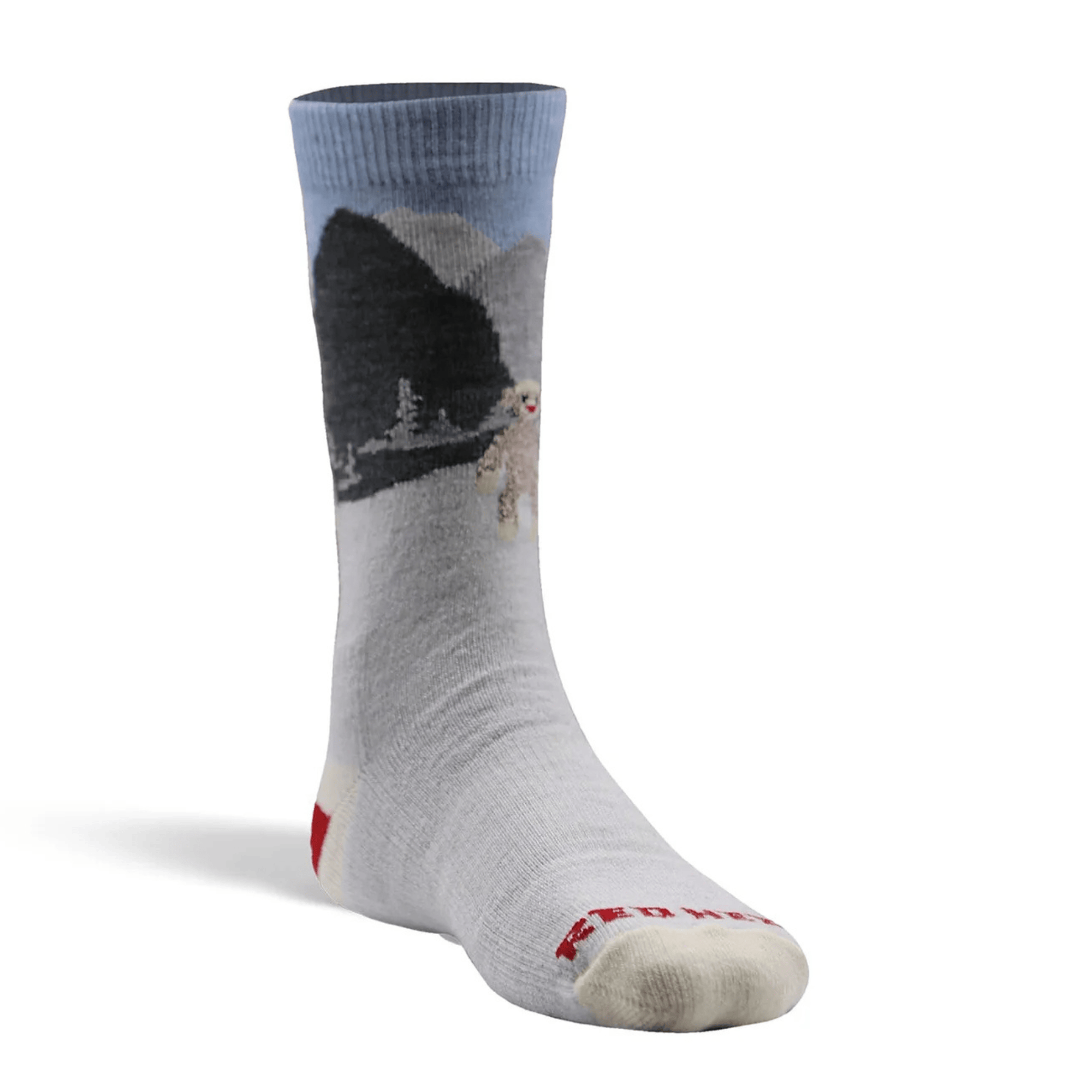 Fox River Kids Monkey Business Lightweight Crew Hiking Socks  -  Small / Sterling