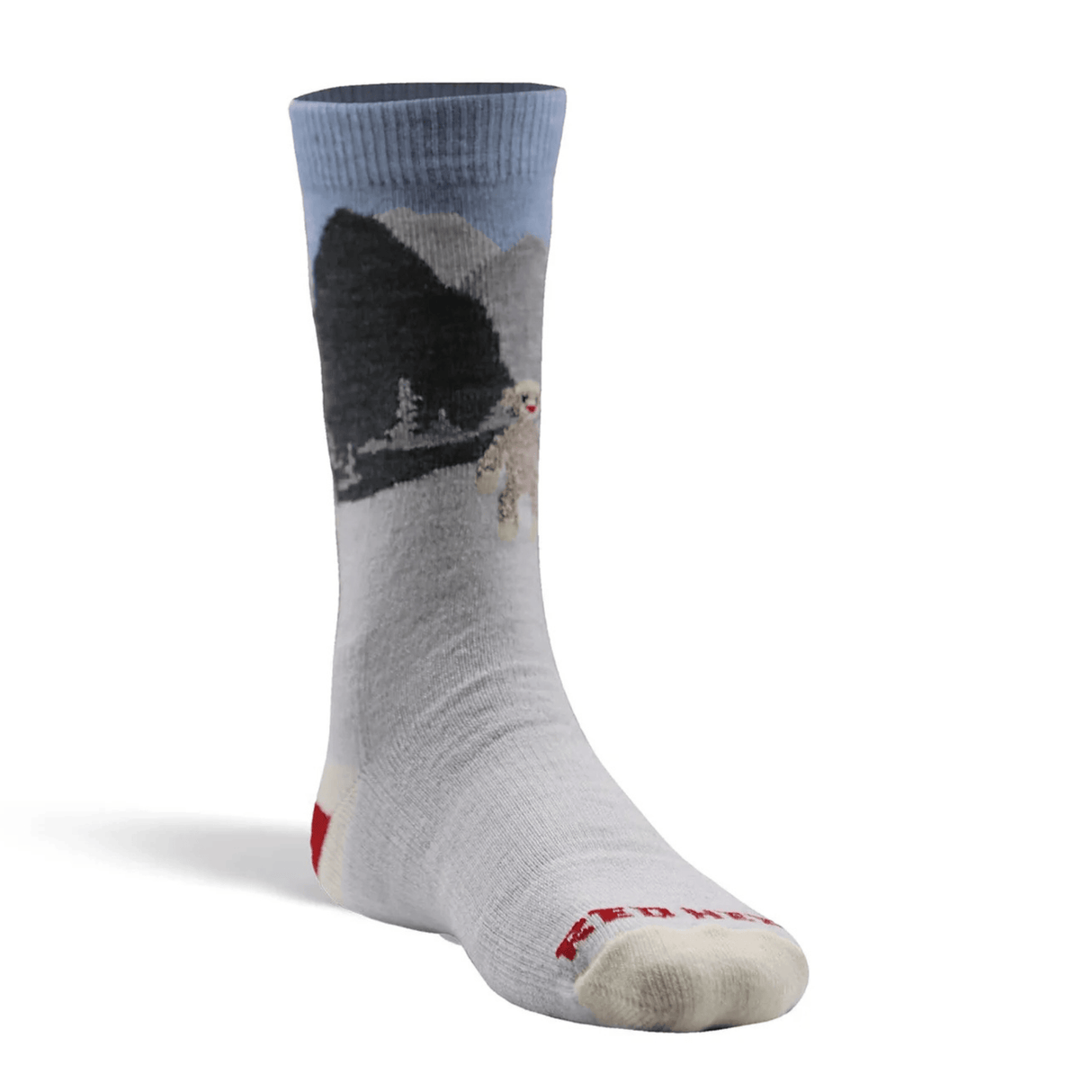 Fox River Kids Monkey Business Lightweight Crew Hiking Socks  -  Small / Sterling