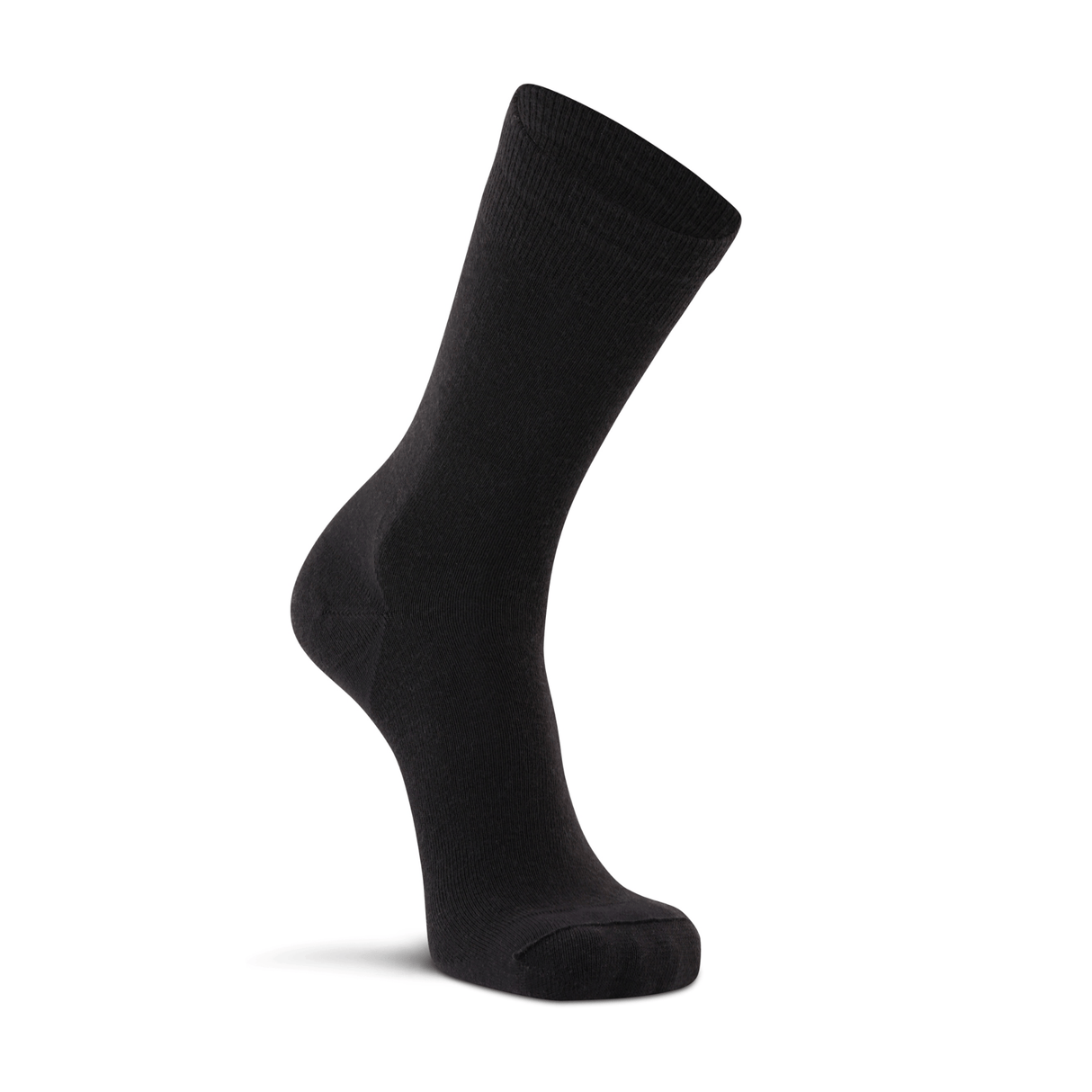 Fox River Mens Castile Light Ultra-Lightweight Crew Liner Socks  -  Medium / Black