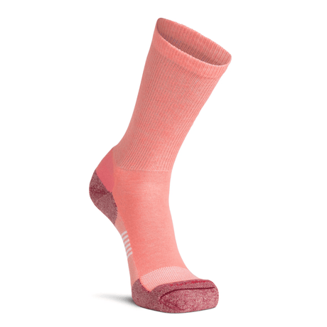 Fox River Her Diabetic Plus Lightweight Crew Socks  -  Medium / Coral
