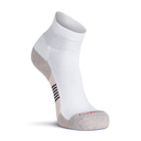 Fox River Womens Her Diabetic Plus Lightweight Quarter Socks  -  Medium / White/Grey