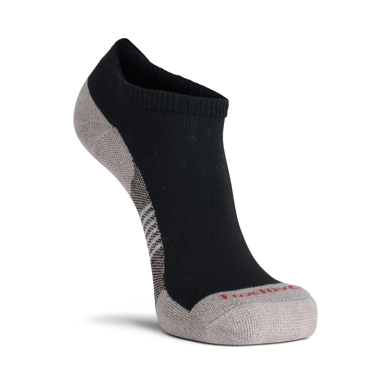 Fox River Her Diabetic Plus Lightweight Micro Socks  -  Medium / Black/Grey