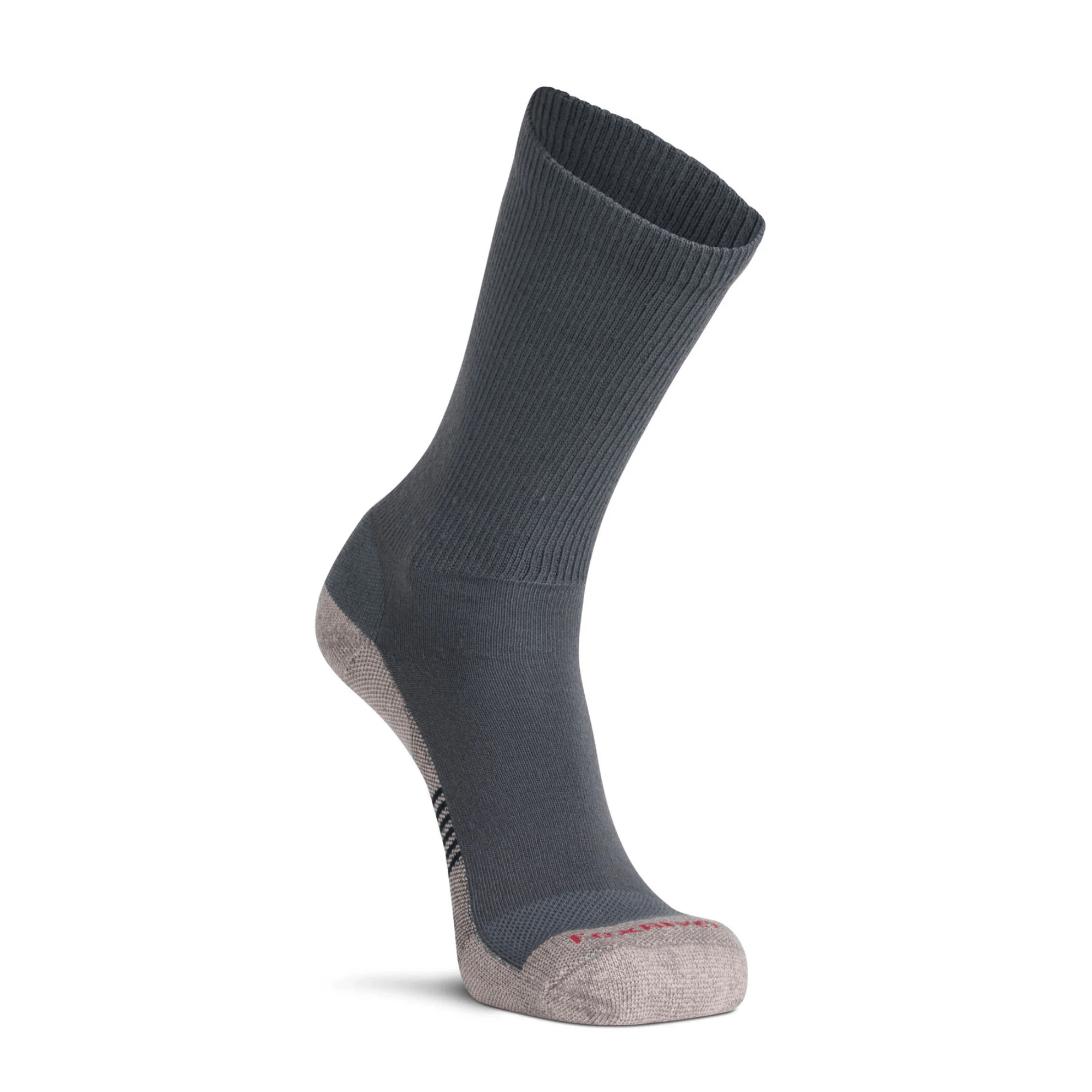 Fox River Diabetic Plus Lightweight Crew Socks  -  Medium / Charcoal