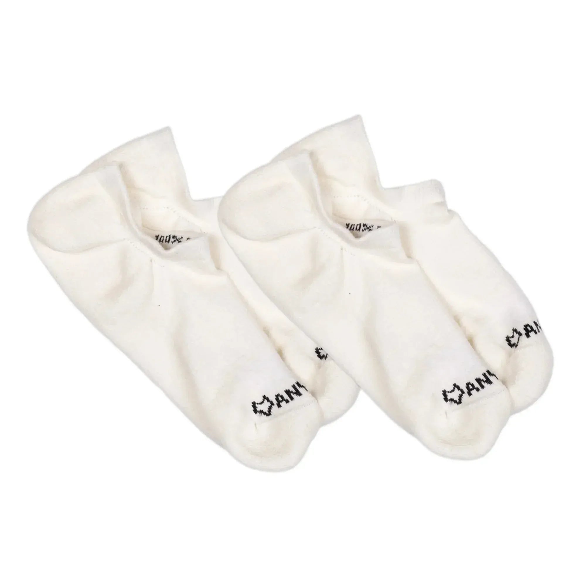 Fox River Womens Anywear Essential Lightweight No Show 2-Pack Socks  -  Small / Cloud/Cloud
