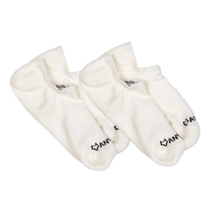 Fox River Womens Anywear Essential Lightweight No Show 2-Pack Socks  -  Small / Cloud/Cloud