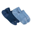 Fox River Womens Anywear Essential Lightweight No Show 2-Pack Socks  -  Medium / Ink/Ice