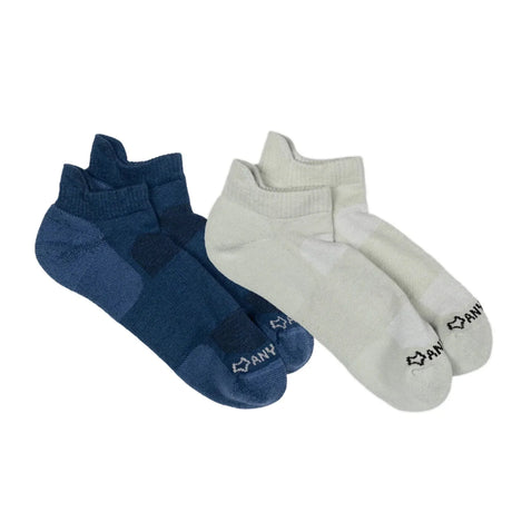 Fox River Anywear Essential Lightweight Micro 2-Pack Socks  -  Large / Ink/Moss