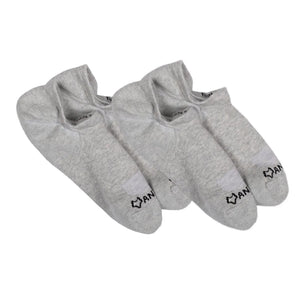 Fox River Anywear Essential Lightweight No Show 2-Pack Socks  -  Large / Silver