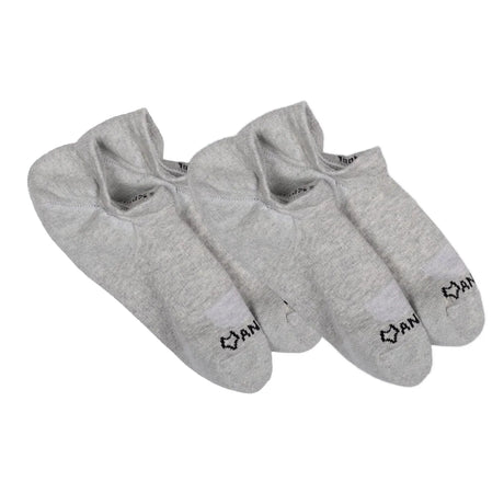 Fox River Anywear Essential Lightweight No Show 2-Pack Socks  -  Large / Silver