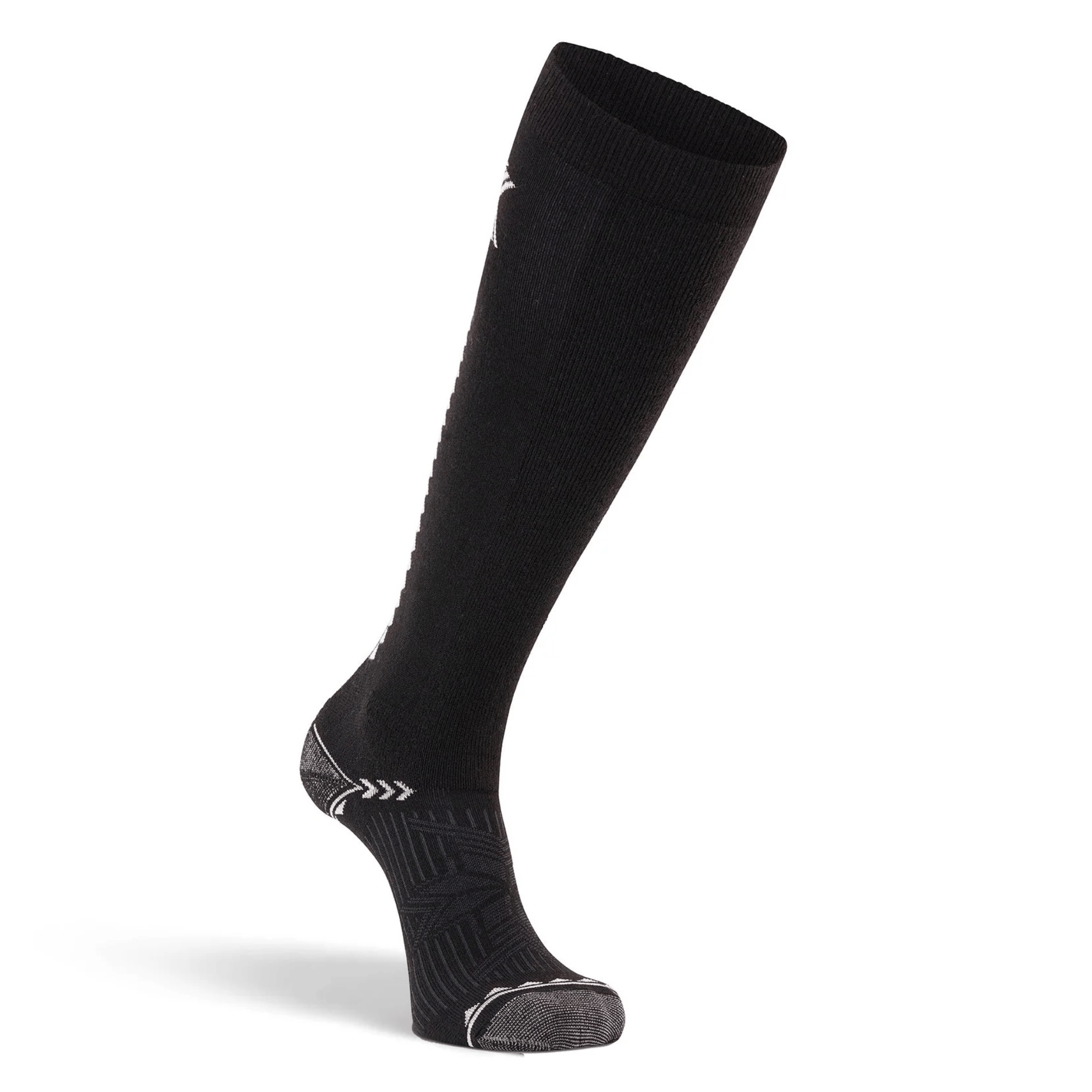 Fox River Womens Chamonix Lightweight OTC Ski and Snowboard Socks  -  Small / Black