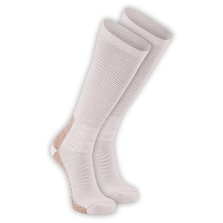 Fox River Mens Westerner Medium Weight OTC Work 2-Pack Socks  -  Medium / White