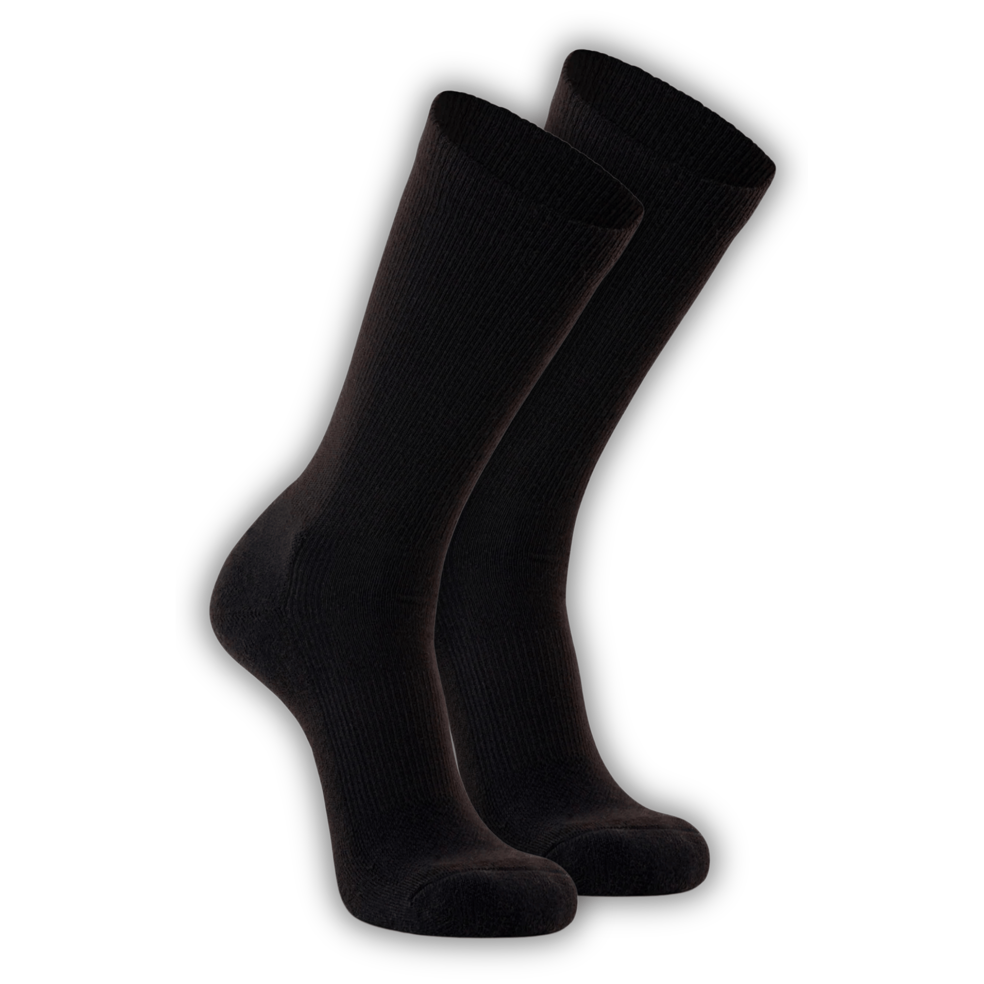 Fox River Mens Work & Weekend Lightweight Crew Work 2-Pack Socks  -  Medium / Black