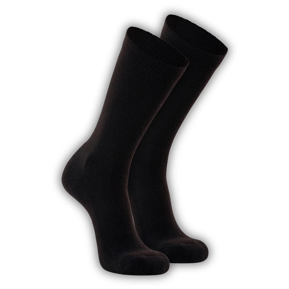 Fox River Mens Work & Weekend Lightweight Crew Work 2-Pack Socks  -  Medium / Black