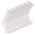 Fox River Rugged Crew Medium Weight Crew 6-Pack Socks  -  Medium / White