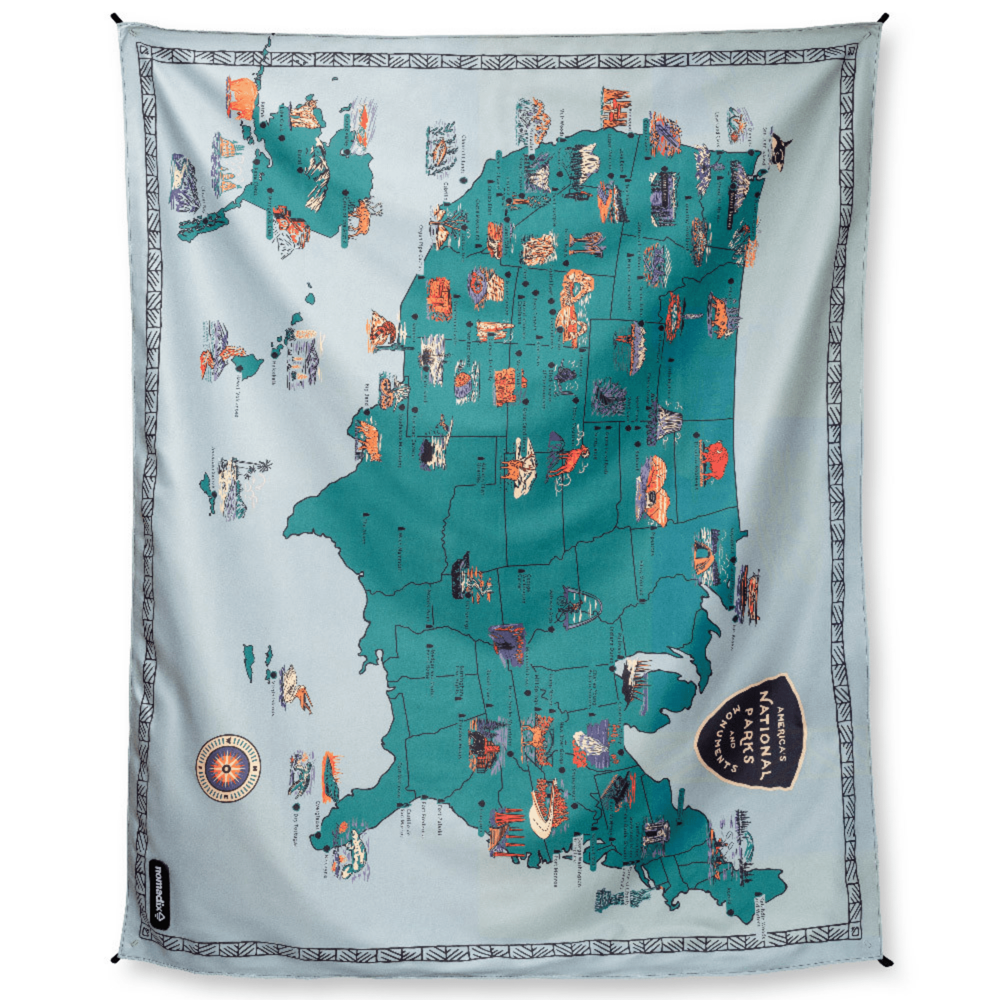 Nomadix Festival Blanket  -  National Parks and Monuments