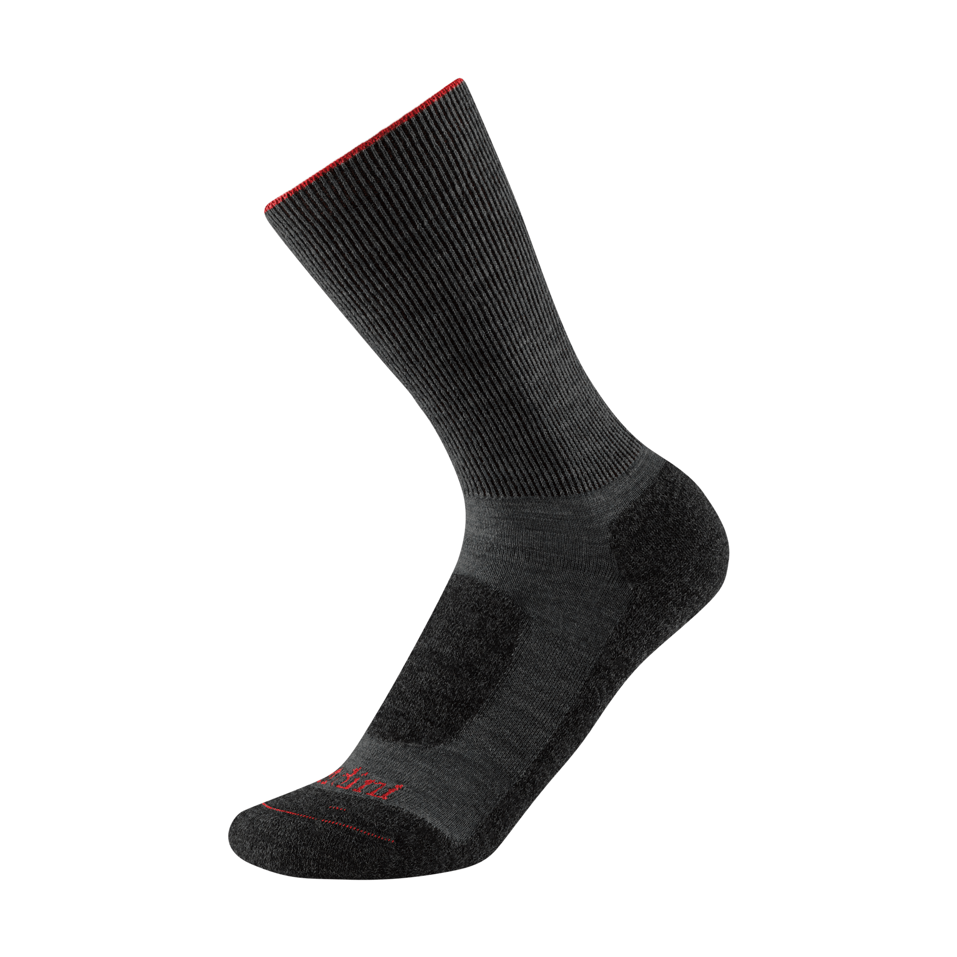 Gordini Mens Equinox Midweight Hike Boot Socks  -  Medium / Dark Gray Red