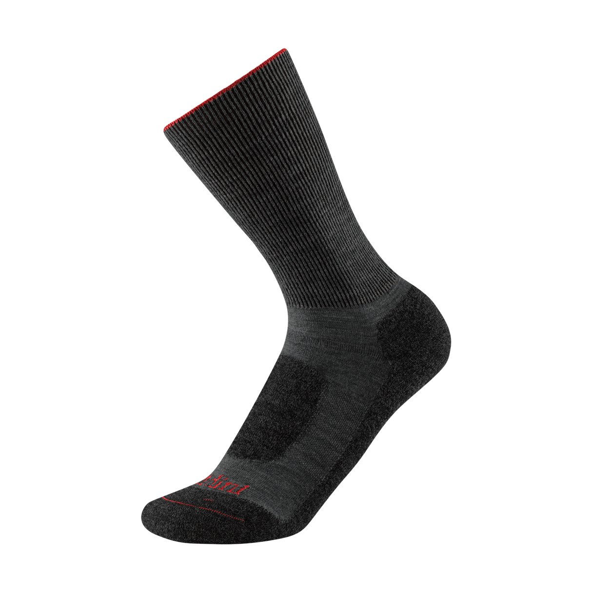 Gordini Mens Equinox Midweight Hike Boot Socks  -  Medium / Dark Gray Red