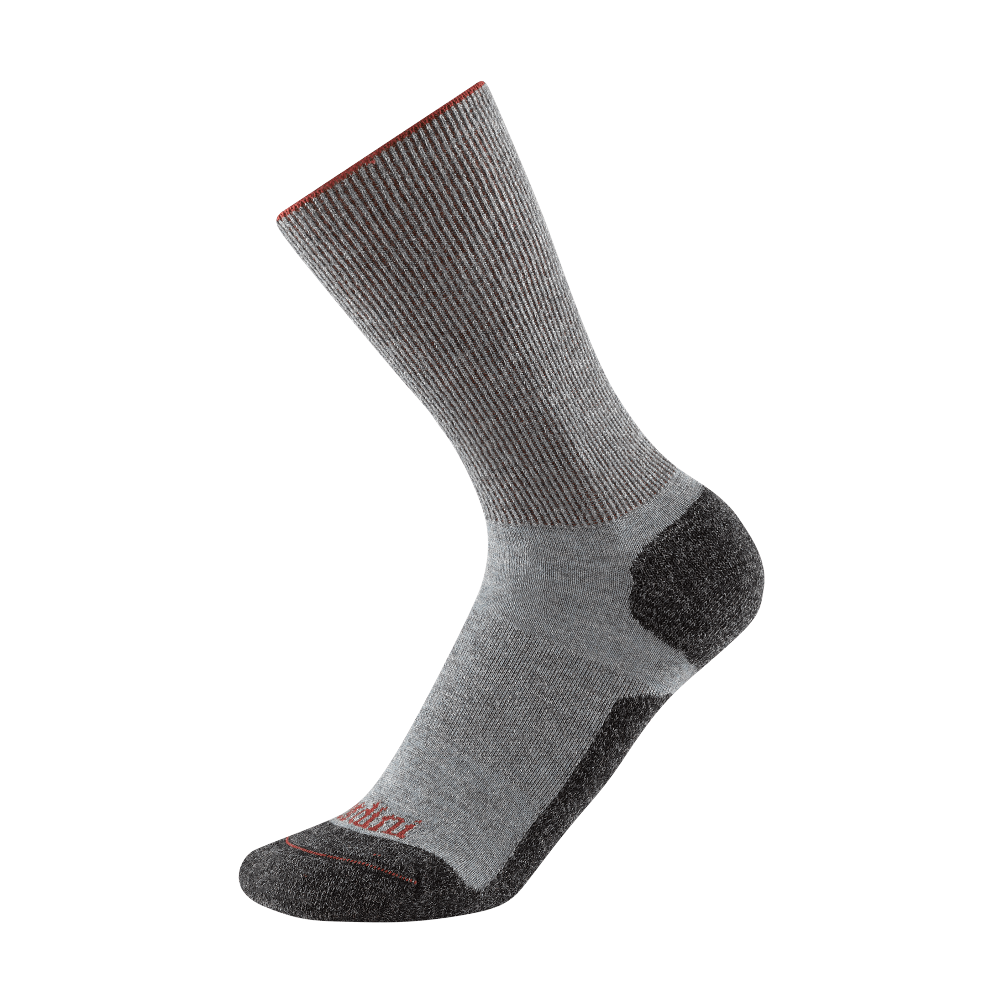 Gordini Mens Eden Lightweight Hike Socks  -  Medium / Gray Crimson
