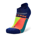 Balega Womens Grit & Grace No Show Socks - Clearance  -  Small / POSITIVE ENERGY: Neon Blue/Lake Blue