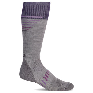 Sockwell Womens Ascend II Moderate Compression Knee-High Socks  -  Small/Medium / Ash