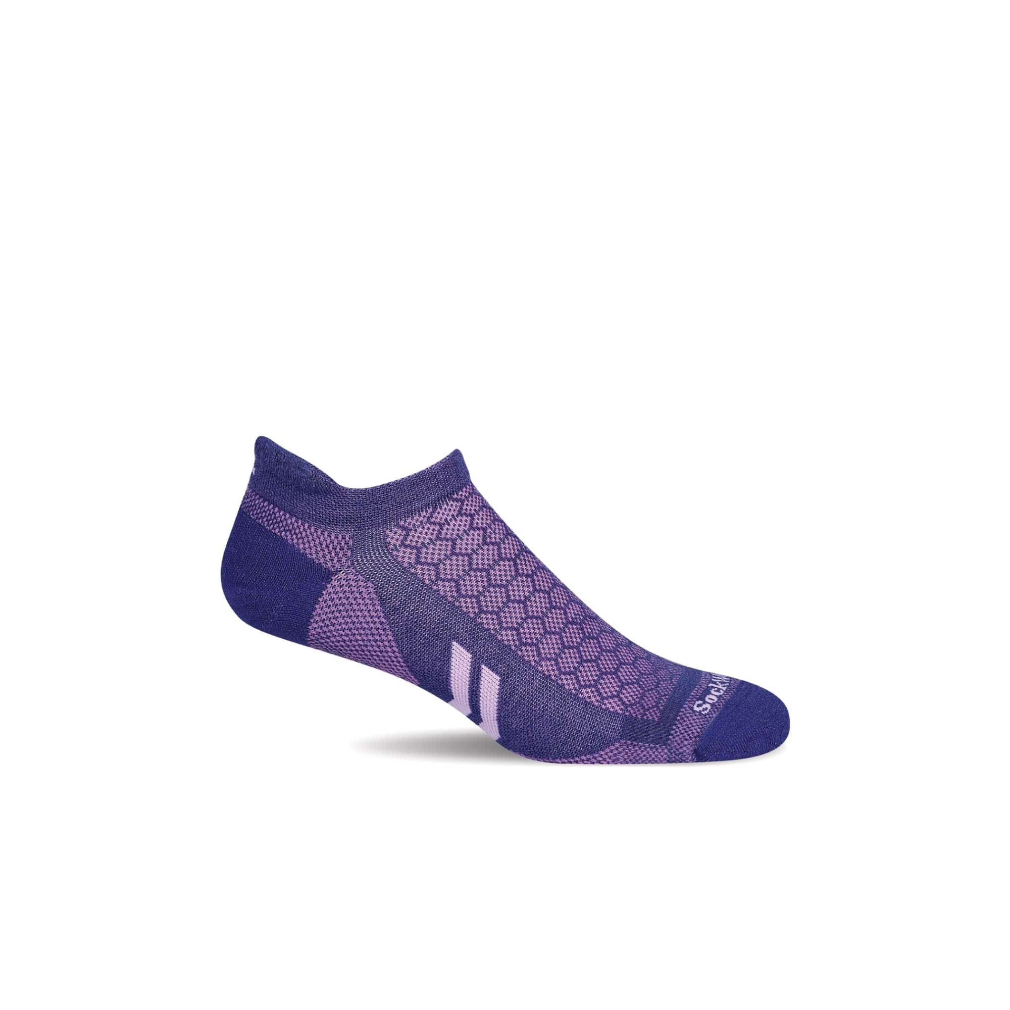 Sockwell Womens Incline II Micro Moderate Compression Socks  -  Medium/Large / Hyacinth