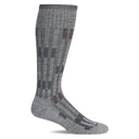 Sockwell Mens Stepping Up Moderate Compression Socks  -  Medium/Large / Light Gray
