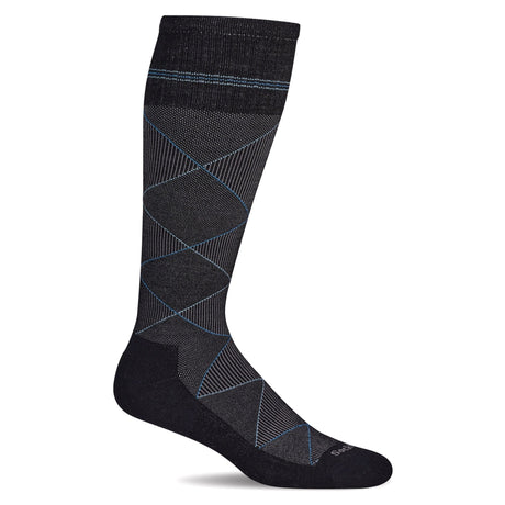 Sockwell Mens Scottie Firm Compression Socks  -  Medium/Large / Black