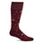 Sockwell Womens Full Sun Wide Calf Fit Moderate Compression Socks  -  Small/Medium / Cranberry